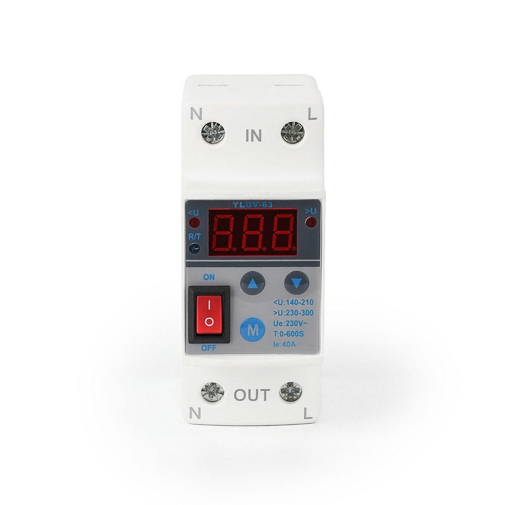 Self-Reset Digital Display Voltage Protector